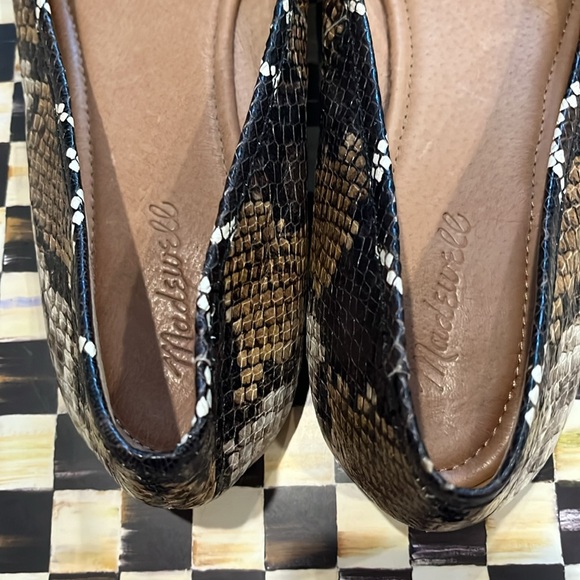 Madewell snakeskin ballet flats - Picture 5 of 6